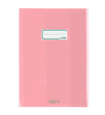 Coprimaxi Colibrì - A4 - ecoPE - 180 mic - c/alette - liscio -  rosa trasparente - Favorit