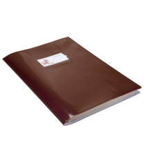 Coprimaxi Gold - 21 x 30 cm - PVC - 300 mic - c/alette - laccato - marrone - Colorosa