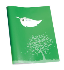 Coprimaxi Green - 21 x 30 cm - carta - 120gr  - c/tasche - verde - Colorosa