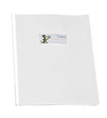 Coprimaxi GreenLine - 21 x 30 cm - PVC - 220 mic - c/alette - lucido - bianco - Colorosa