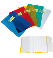 Coprimaxi PT1 F - 21 x 30 cm - PP - 100 mic - c/alette - liscio - blu trasparente - Sei Rota