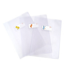 Copriquaderno Superseta - A5 - PVC  - c/alette - A5 - neutro trasparente - Colorosa