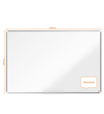 Lavagna bianca magnetica Premium Plus - 100 x 150 cm - Nobo