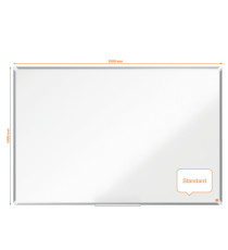 Lavagna bianca magnetica Premium Plus - 100 x 150 cm - Nobo