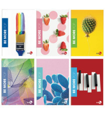 Maxiquaderno Be More Pop - A4 - 4mm - 36+2 fogli - 100 gr - BM