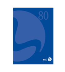 Maxiquaderno Color 80 - A4 - 4mm - 80 fogli - 80gr - BM