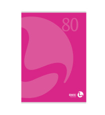 Maxiquaderno Color 80 - A4 - bianco - 80 fogli - 80gr - BM