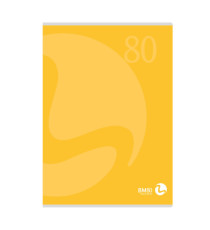 Maxiquaderno Color 80 - A4 - bianco - 80 fogli - 80gr - BM