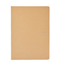 Maxiquaderno Ecoqua original PM - A4  - 1 rigo - 40 fogli - 90gr - bruno - Fabriano