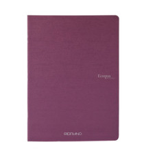 Maxiquaderno Ecoqua original PM - A4 - 1 rigo - 40 fogli - 90gr - vino - Fabriano