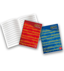 Maxiquaderno Musica - 21x29,7cm - 12 pentagrammi - 32 fogli - 100gr - Pigna