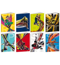 Maxiquaderno Sport  - A4 - 4 mm - c/margine - 20+1 fogli - 80 gr - Blasetti