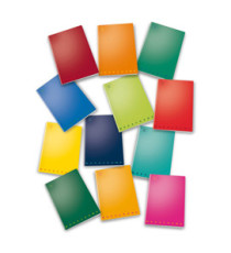 Miniquaderno Monocromo - 120x170mm -  5mm - 40fg - 80gr - Pigna