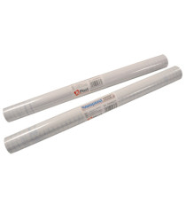 Rotolo coprilibro Veloplast - 2 m x 45 cm - PP - 60 mic - liscio adesivo - neutro trasparente - Colorosa