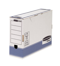 Scatola archivio Bankers Box System - formato legale - 25,5 x 36 cm - dorso 10 cm - Fellowes