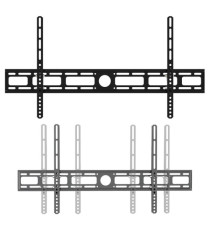 Supporto TV da muro - 42''- 80'' - inclinabile - nero - Irradio