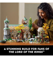 Lego Icons - Il Signore degli Anelli: Gran Burrone- Lego 10316 Esclusivo Una valle della Terra di Mezzo Anni 18+ 6167pz