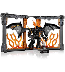 Lego Icons - Il Signore degli Anelli: Book Nook del Balrog - Lego 10367 con Gandalf il Grigio e Balrog 1201pz Anni 18+