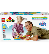 Lego Duplo - Viaggio in barca di Peppa Pig - Lego 10432 con Peppa Pig e Nonno Pig 23pz ANNI 2+