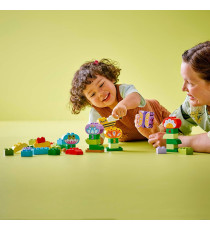 Lego Duplo - Giardino e fiori creativi - Lego 10444 con fiori e numeri 45pz Anni 2+
