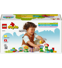 Lego Duplo - Giardino e fiori creativi - Lego 10444 con fiori e numeri 45pz Anni 2+