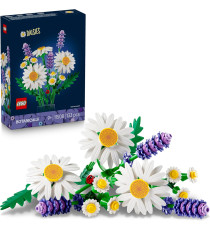 Lego The Botanical Collection - Margherite - Lego 11508 3 grandi margherite , 2 steli di margheritine,3 lavande Anni 9+ 133pz