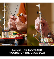 Lego Ideas - Lo squalo - Lego 21350 ricrea l'emozionante scena del film Lo squalo Anni 18+ 1503pz