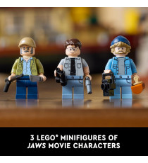 Lego Ideas - Lo squalo - Lego 21350 ricrea l'emozionante scena del film Lo squalo Anni 18+ 1503pz