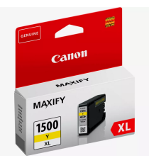 Canon PGI-1500XL giallo alta capacità 9195B001, cartuccia originale per Canon MB2050,MB2350 PGI1500 capacità 12ml