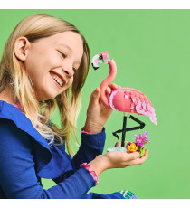 Lego Creator 3in1 - Animali selvatici: fenicottero rosa - Lego 31170 Si Trasforma in Pappagallo Cacatua o Axolotl Anni 8+ 288pz