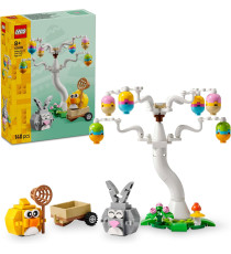 Lego Creator - Coniglietto pasquale e caccia alle uova - LEGO 40808 con Figure di Coniglio e Uccellino Anni 8+ 140pz