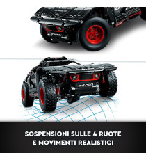 Lego Technic - Audi RS Q e-tron - Lego 42160 Macchina Telecomandata da Rally, Fuoristrada Daka AR Anni 10+ 914pz