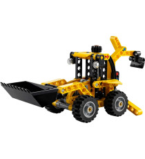 Lego Technic - Scavatrice a cucchiaia rovescia - Lego 42197 con Escavatore Posteriore, Pala e Stabilizzatori Anni 7+ 104pz