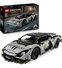 Lego Technic - Super Sports Car Lamborghini Revuelto - Lego 42214 Auto Telecomandata con Luci, Sterzo e Batteria Anni 10+ 1135pz