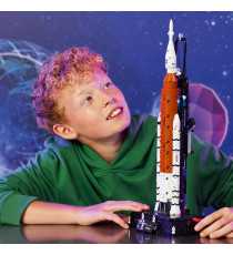 Lego Technic - Sistema di lancio spaziale razzo NASA Artemis - Lego 42221 STEM Interattivo con 4 Astronauti Anni 9+ 632pz