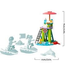 Lego Friends - Moto d’acqua - Lego 42623 con 2 Mini Bamboline e Delfino 84pz  Anni 5+