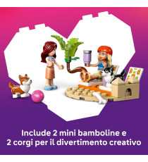 Lego Friends - Avventure canine su windskate e sidecar - Lego 42641 con Vecioli, Tavola da Surf, Personaggi e Cani 113pz Anni 6+