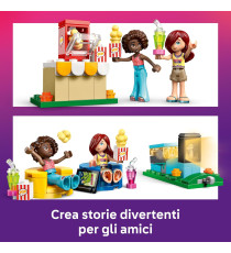 Lego Friends - Movie Night dell’amicizia - Lego 42642 2 Mini Bamboline,Schermo,Proiettore 154pz Anni 6+
