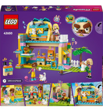 Lego Friends - Pet Shop - Lego 42650 Cane, Gatto e Coniglio, 3 Mini Bamboline 375pz Anni 6+