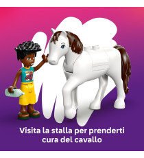 Lego Friends - Clinica veterinaria - Lego 42696 con Stalla, 2 Mini Bamboline, Cagnolino, Coniglietto, Gatto 141pz Anni 4+
