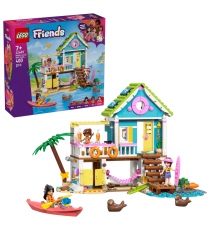 Lego Friends - Casa sulla spiaggia con foche - Lego 42699 spiaggia ricca di tanti particolari 400pz Anni 7+