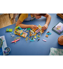 Lego Friends - Casa sulla spiaggia con foche - Lego 42699 spiaggia ricca di tanti particolari 400pz Anni 7+