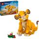 Lego Disney - Simba, il cucciolo del Re Leone - Lego 43243 Parti Snodabili dal Film d'Animazione Anni 6+ 222pz