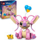 Lego Disney - Angel - Lego 43257 di Lilo & Stitch con 3 Palloncini a Cuore e Farfalla Anni 9+ 784pz
