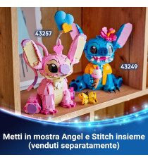 Lego Disney - Angel - Lego 43257 di Lilo & Stitch con 3 Palloncini a Cuore e Farfalla Anni 9+ 784pz