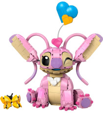 Lego Disney - Angel - Lego 43257 di Lilo & Stitch con 3 Palloncini a Cuore e Farfalla Anni 9+ 784pz