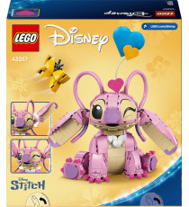 Lego Disney - Angel - Lego 43257 di Lilo & Stitch con 3 Palloncini a Cuore e Farfalla Anni 9+ 784pz