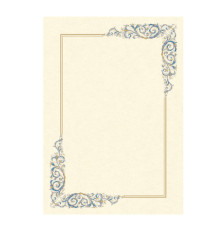 Diplomi in pergamena - stampa offset - A4 - 160 gr - avorio - Kartos - conf. 10 pezzi