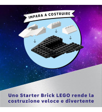 Lego City - Navetta spaziale e scoperta di asteroidi - Lego 60429 con Laboratorio, gru, astronauta e alieno Anni 4+ 126pz