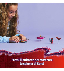 Lego Ninjago - Spinner del drago Spinjitzu di Sora - Lego 71824 2 con Elementi di Potere e 2 Minifigure con Spade Anni 6+ 56pz